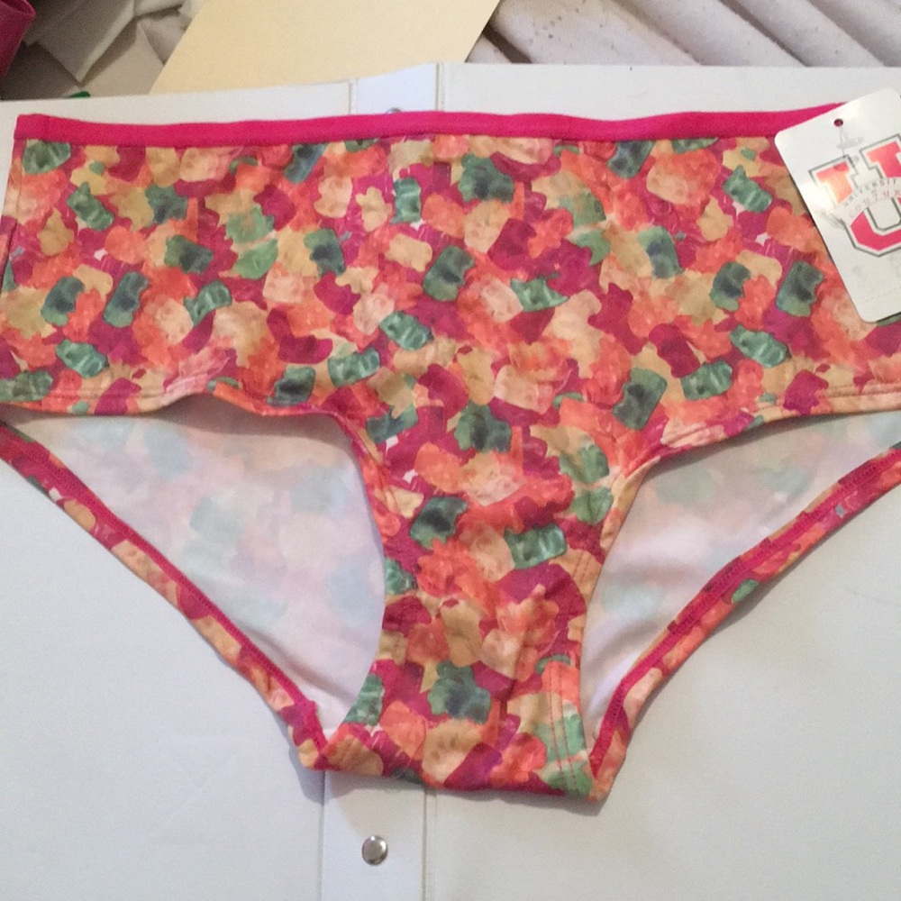 COPY - Gummy Bear Print Panties Multicolored NWT.